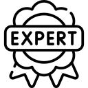 Ein stilisiertes, schwarzes Waschmaschinensymbol auf weißem Hintergrund.